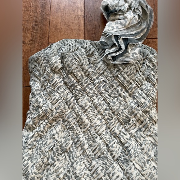 Mikael Aghal Ombré One Shoulder Party Dress Size 6 - Picture 7 of 10